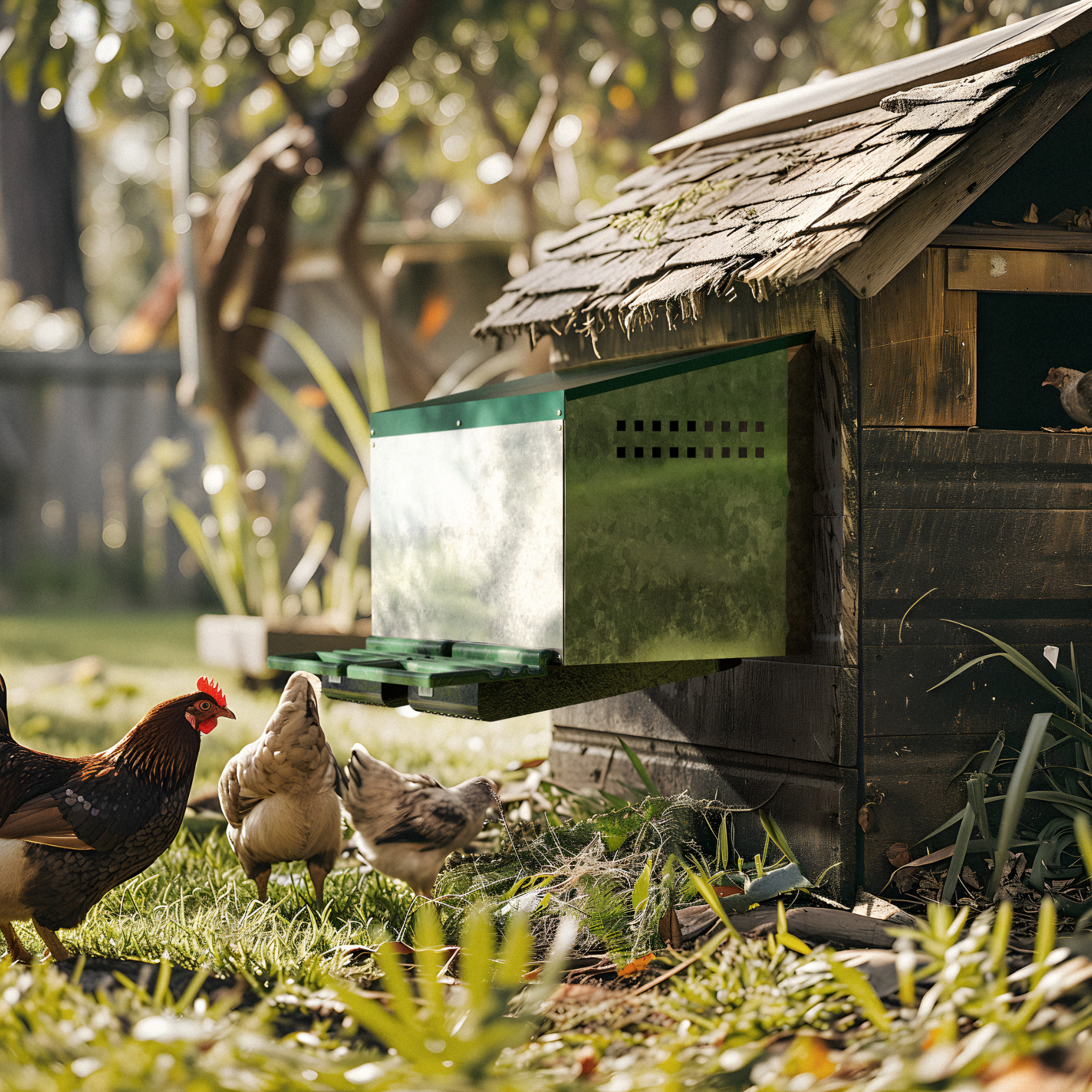 External Rollaway Nesting Box Double